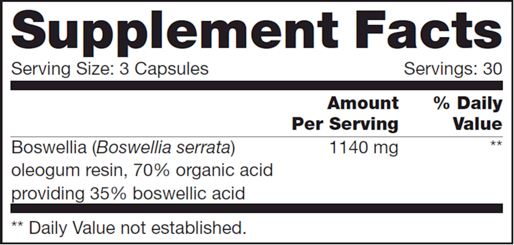 Boswellia SAP