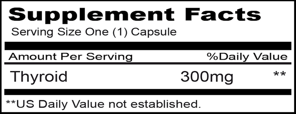 Thyroid 300mg