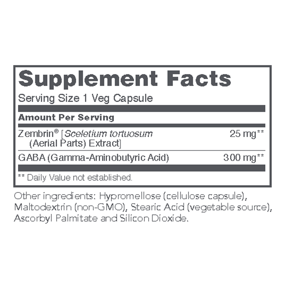 Sceletium Extract as Zembrin® 25 mg