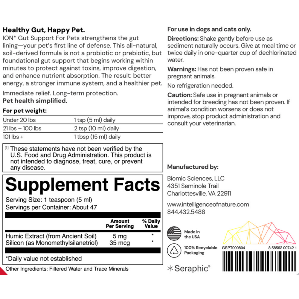 ION* Gut Support For Pets