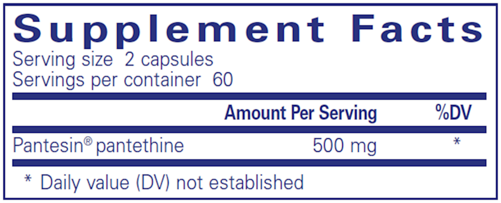 Pantethine