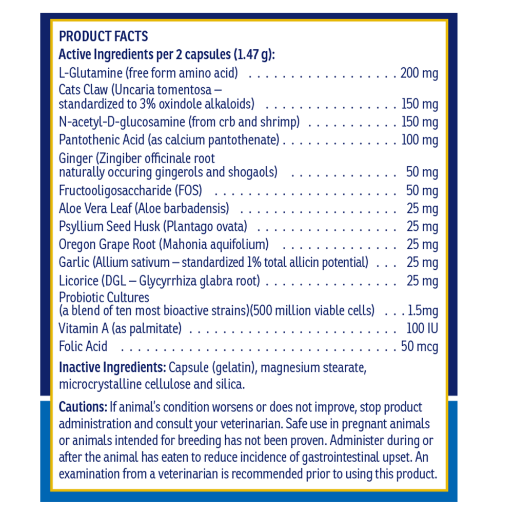 NutriGest for Dogs & Cats Capsules