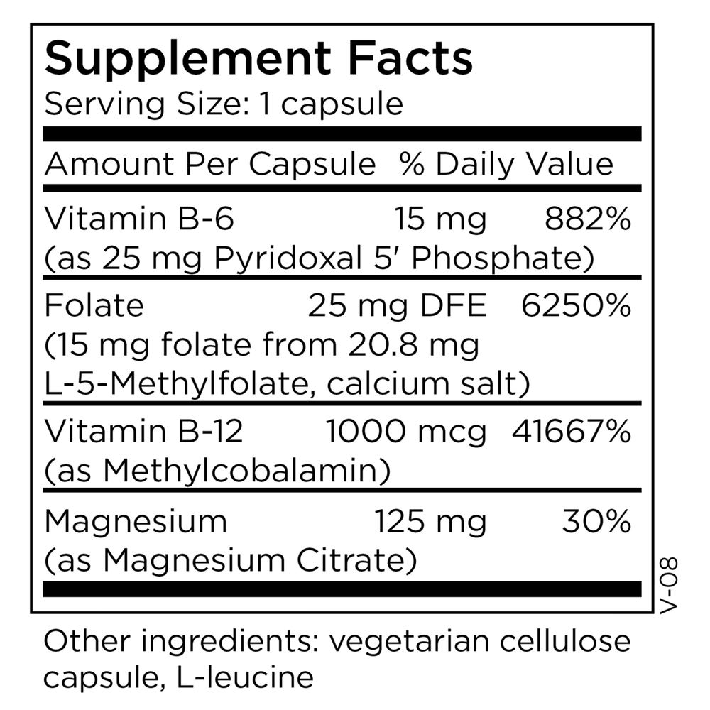 L-Methylfolate 15 mg + Cofactors