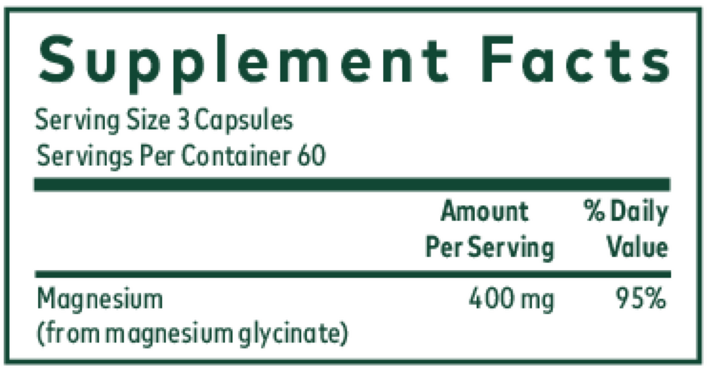 Magnesium Glycinate 400
