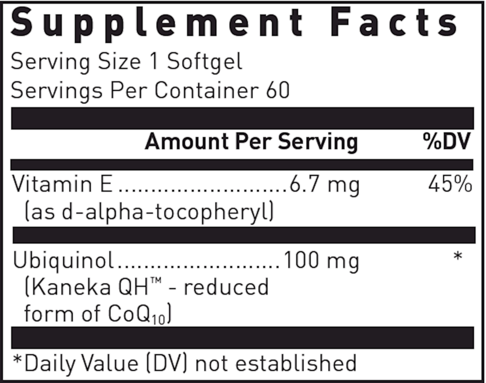 Ubiquinol-QH w/Vesisorb