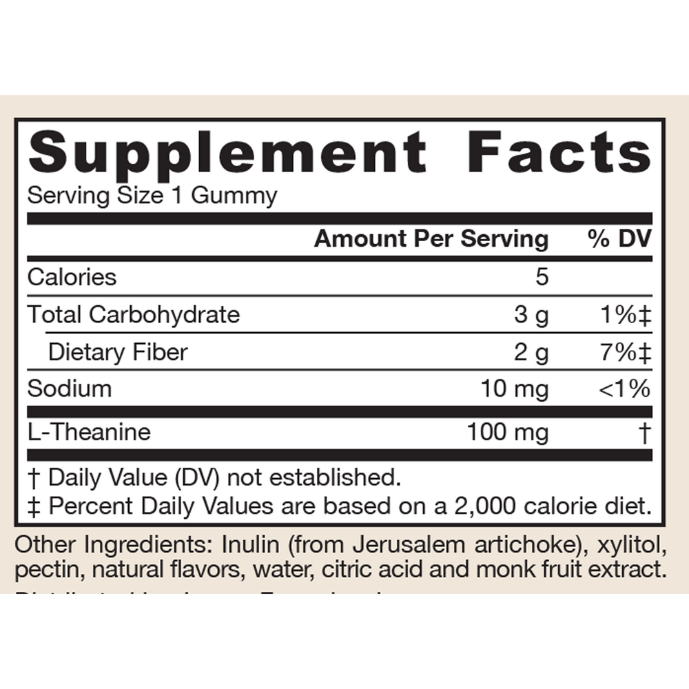 Theanine Gummies 100mg