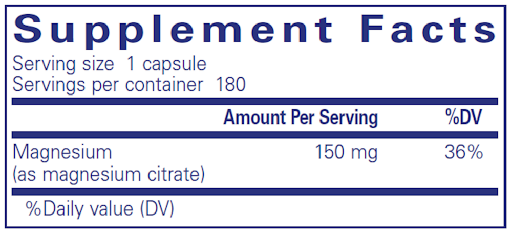 Magnesium (Citrate)