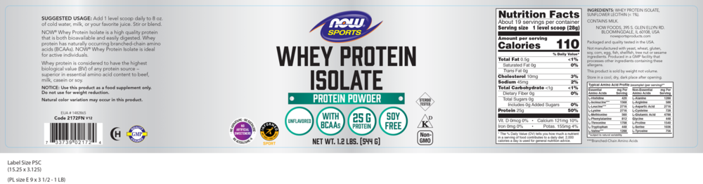 Whey Protein Isolate Pure