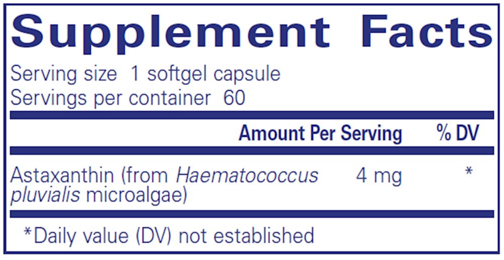 Astaxanthin