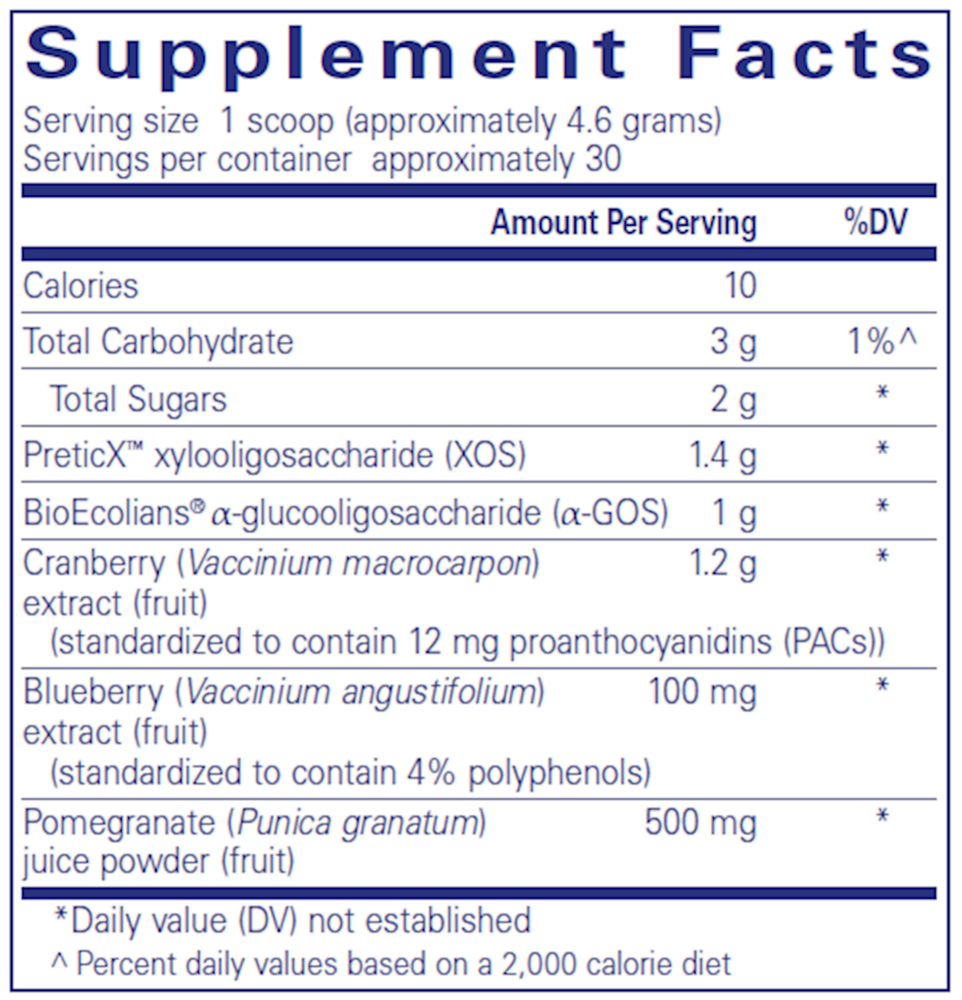 Poly-Prebiotic powder
