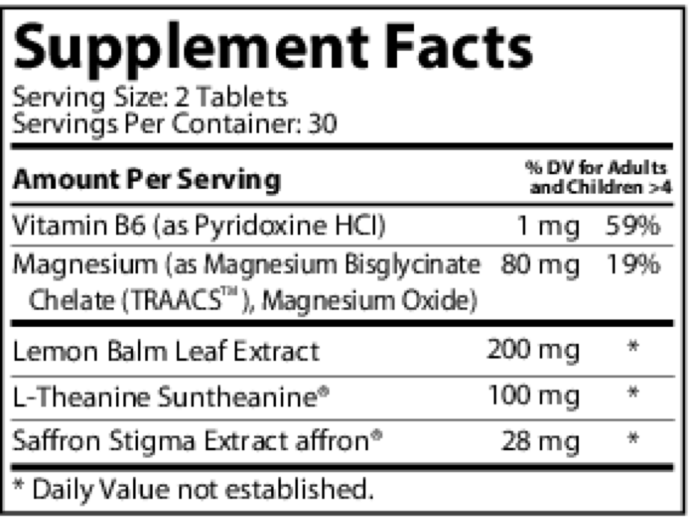 Child Calm, Children's Relaxation Support Formula