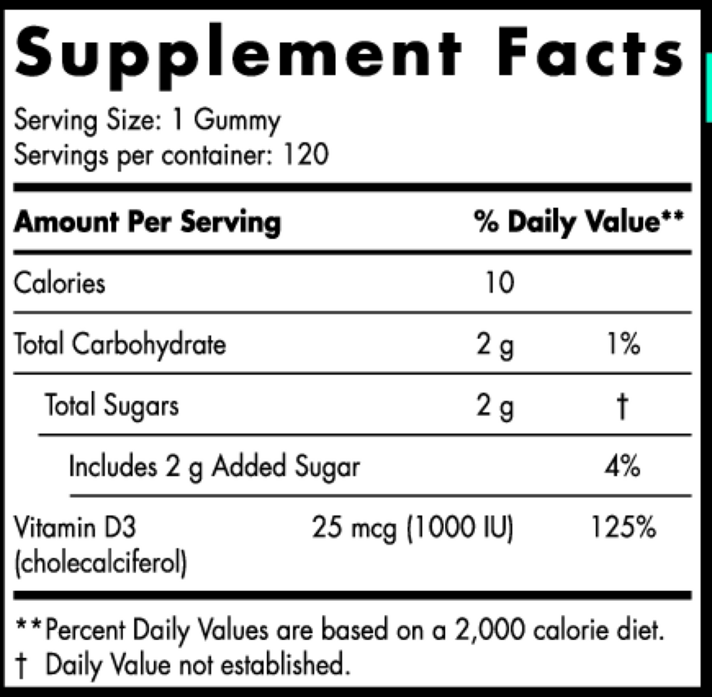 Vitamin D3 Gummies Sport