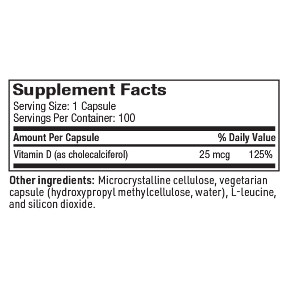 Vitamin D3 1000IU