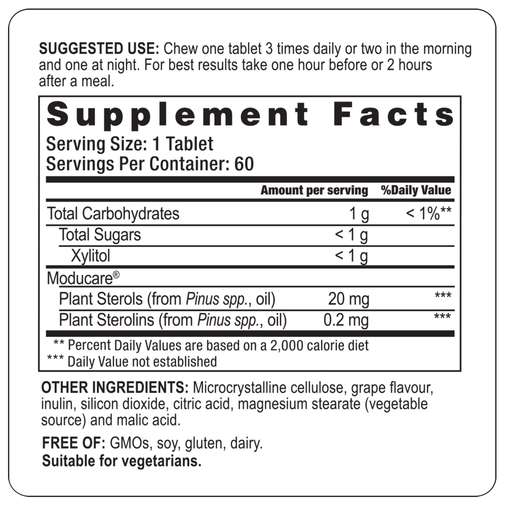 Moducare® Grape Chewables