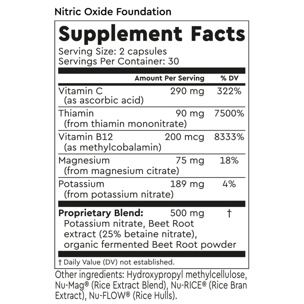 Nitric Oxide Daily Foundation Kit