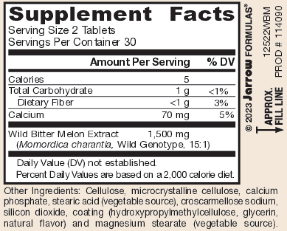 Wild Bitter Melon Extract 750mg
