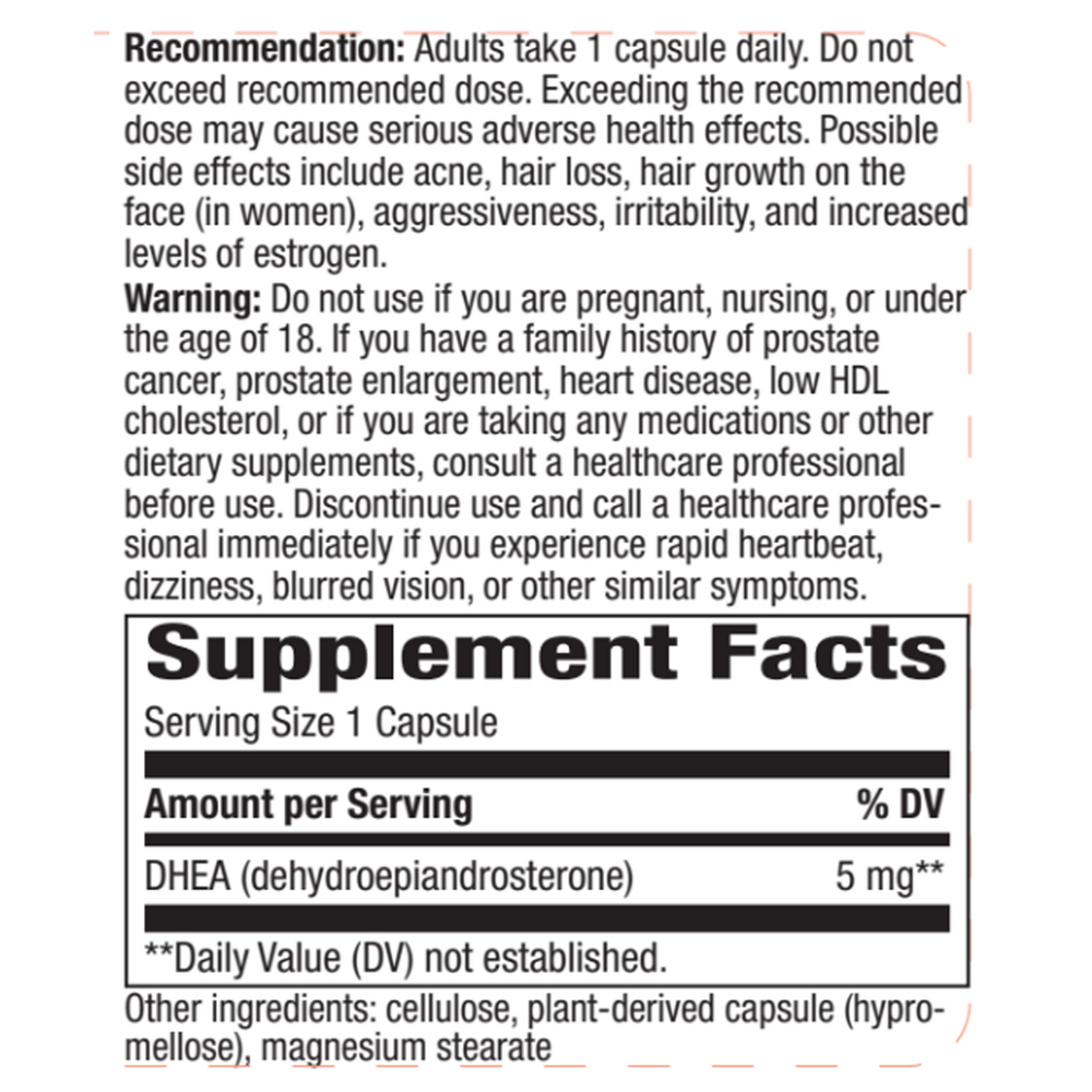 Youthful You™ DHEA 5mg