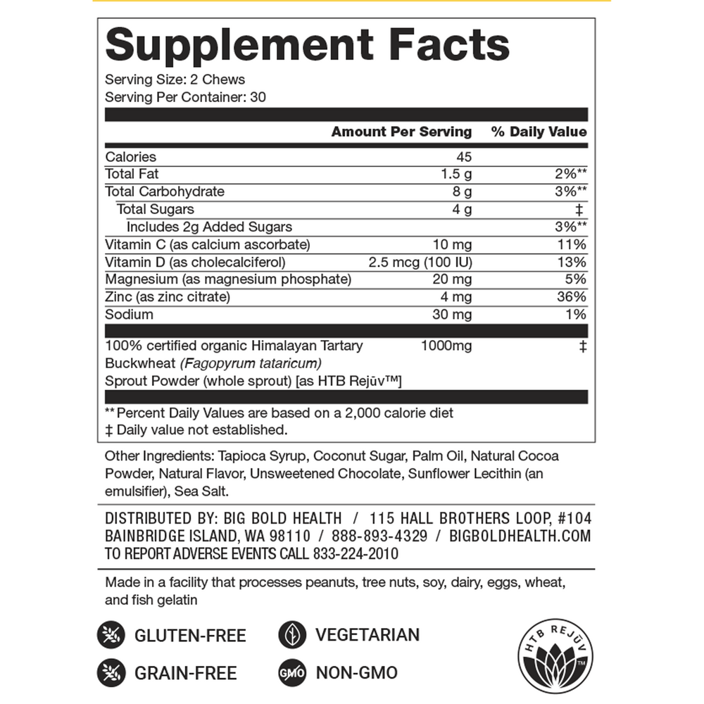 HTB Immune Energy Chews