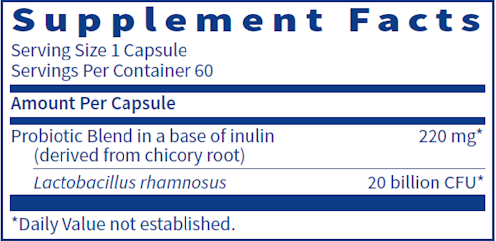 Ther-Biotic Factor 1 (Lactobacillus rhamnosus) Probiotic