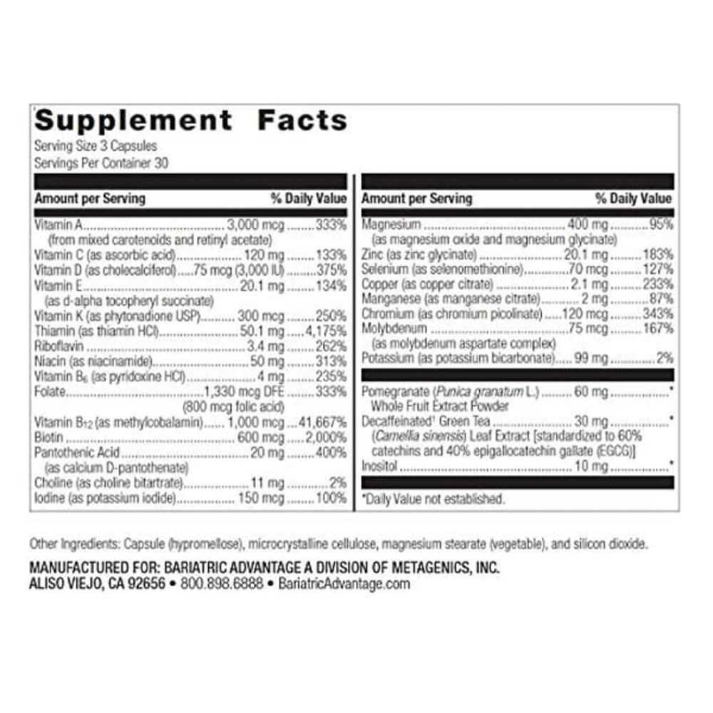 Ultra Multi Formula without Iron