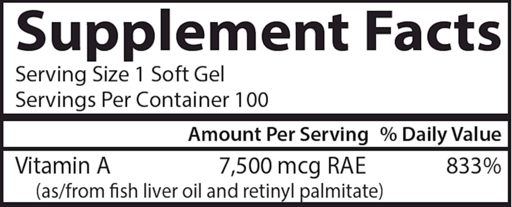 Vitamin A with Pectin