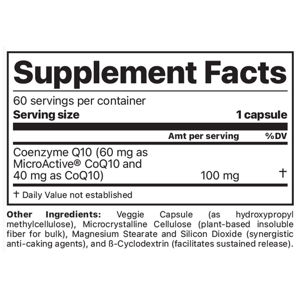 CoQ10 w/SRT