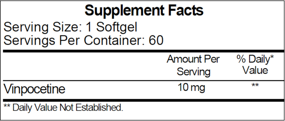 Vinpocetine 10mg