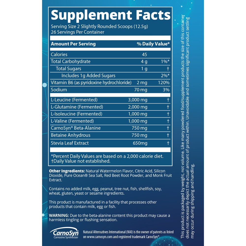 BCAA+G Reload - Natural Watermelon
