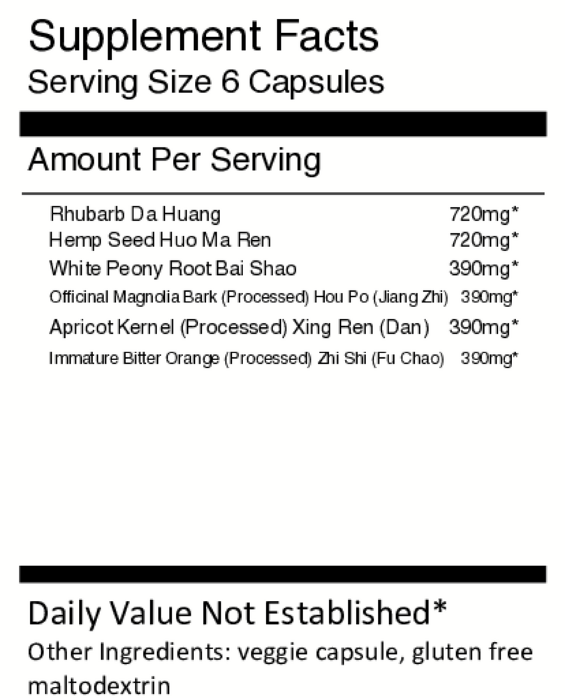 Ma Zi Ren Wan Capsules - Apricot Kernel