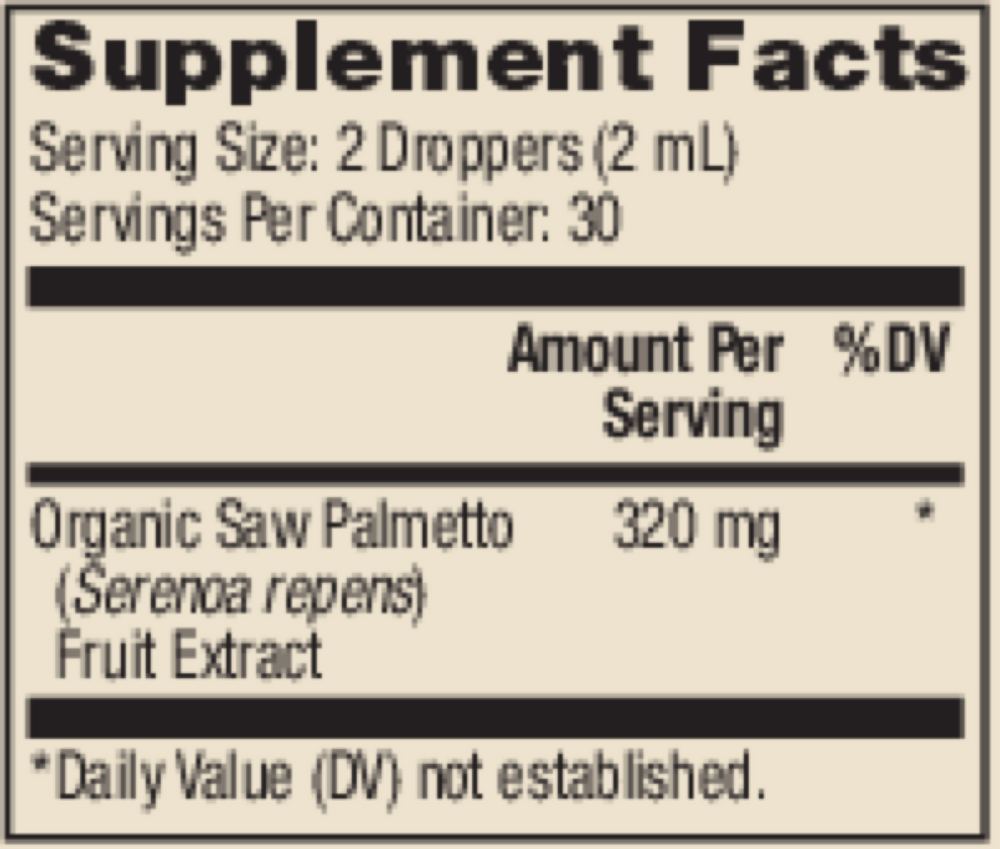Organic Saw Palmetto
