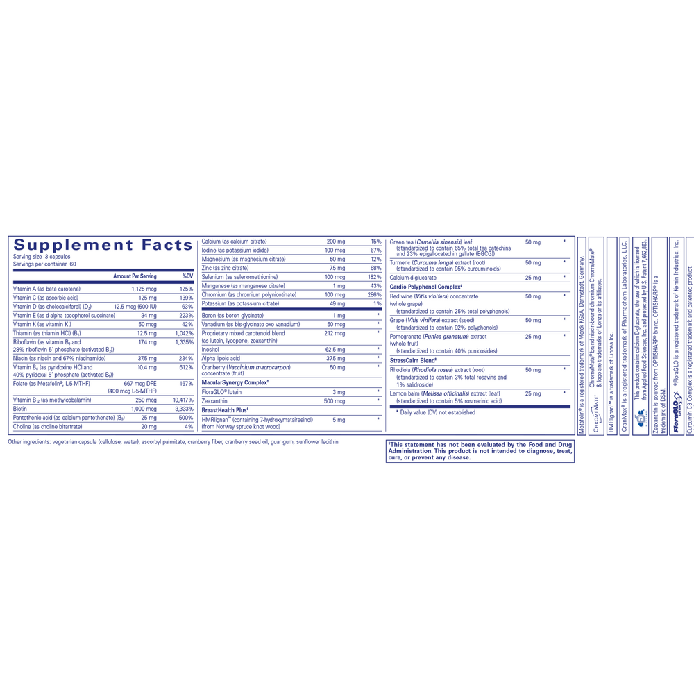 Women's Nutrients 40+