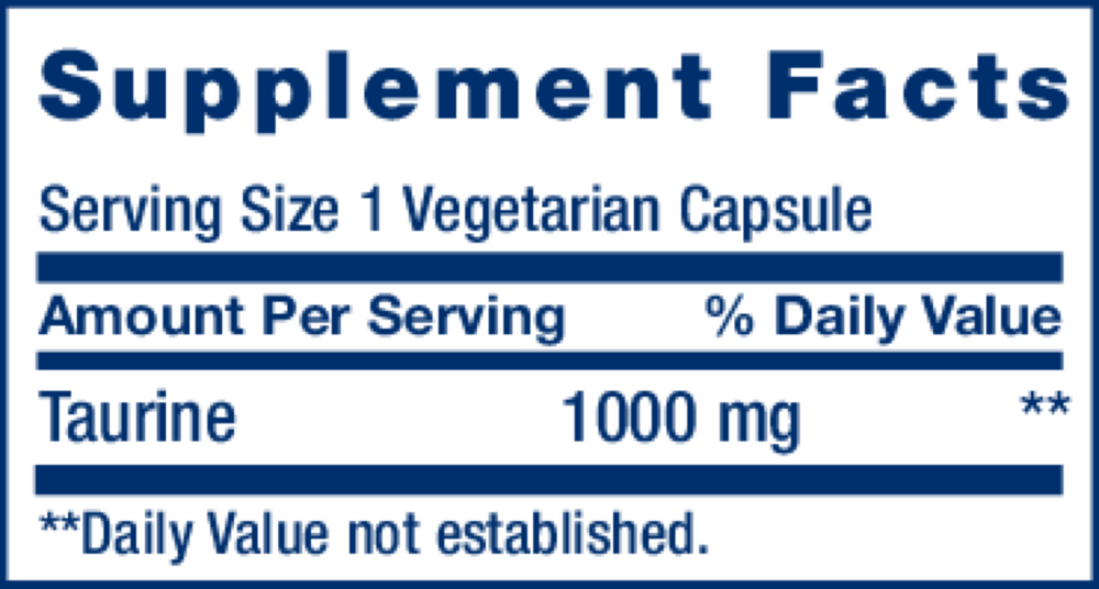 Taurine 1000mg
