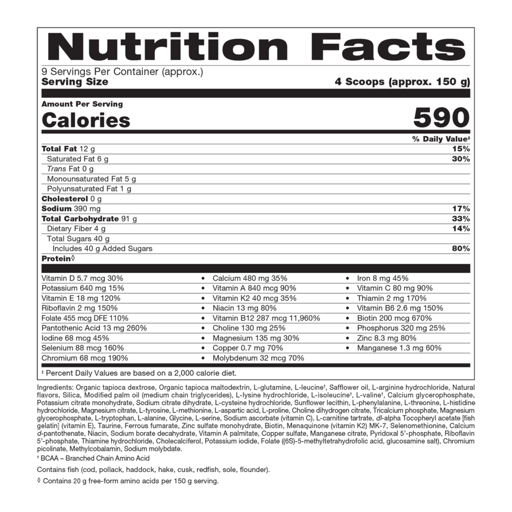 ElementAll Biological Diet Vanilla Coconut