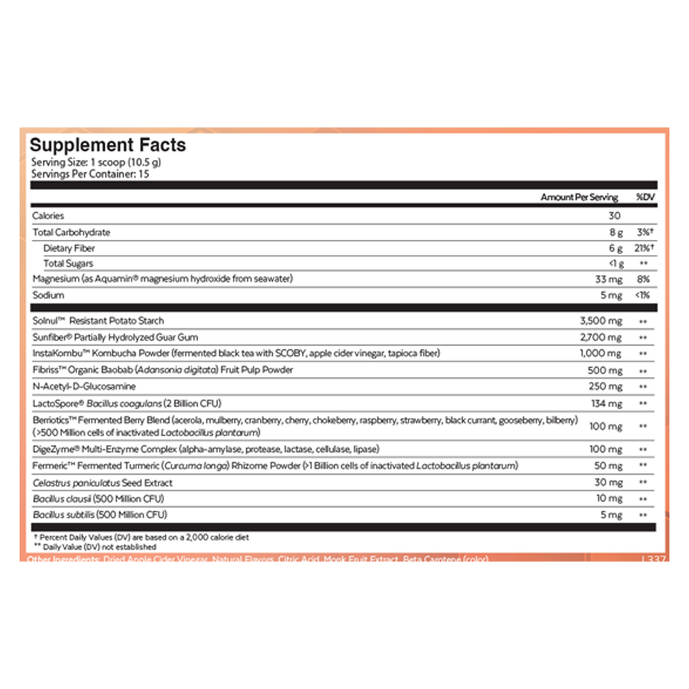 Qualia Probiotic+, Tropical Fruit Flavor