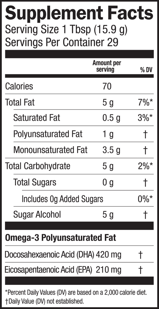 Seriously Delicious Omega-3 from Algae Oil Pink Lemonade