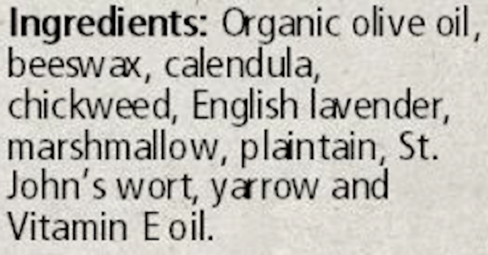 Wild Weed Salve
