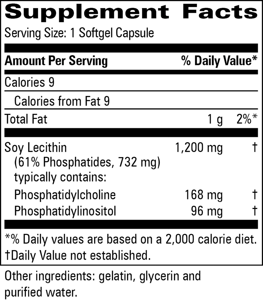 Lecithin 1200mg