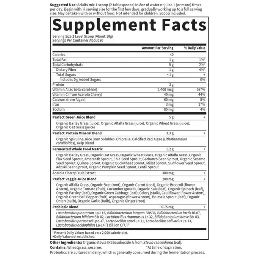 Garden Of Life Perfect Food