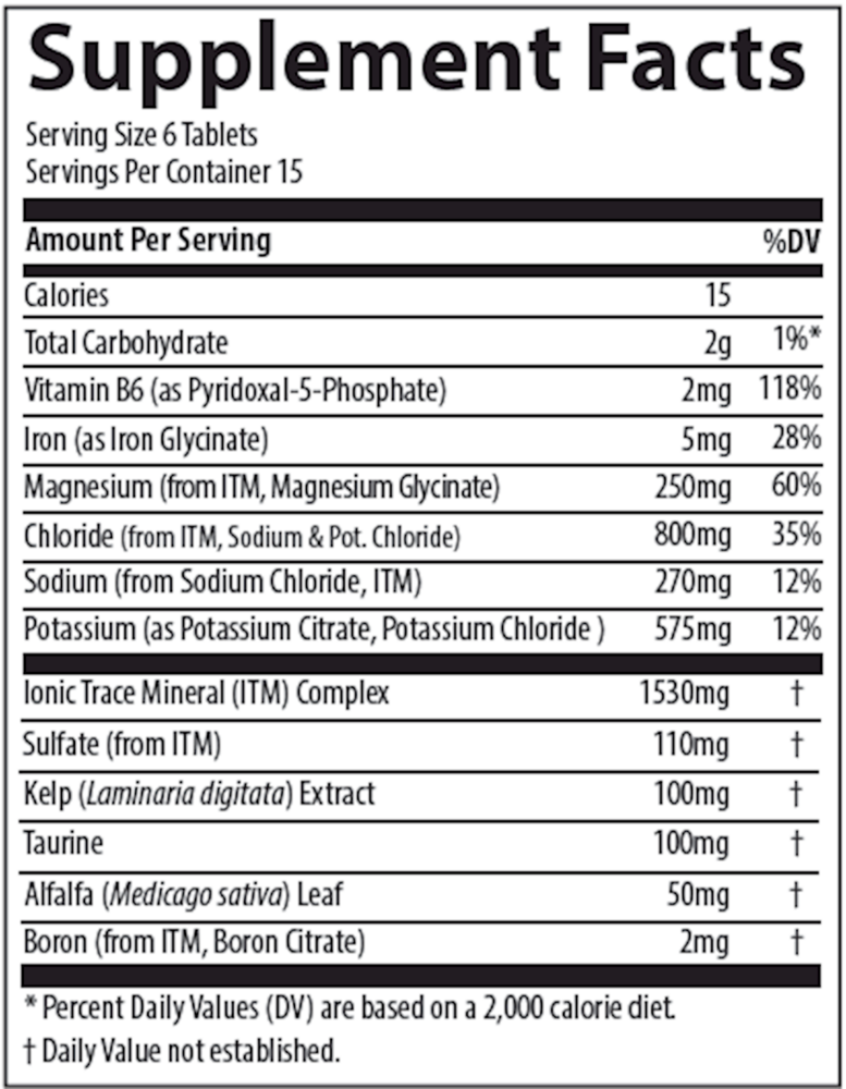 Electrolyte Stamina Tablets