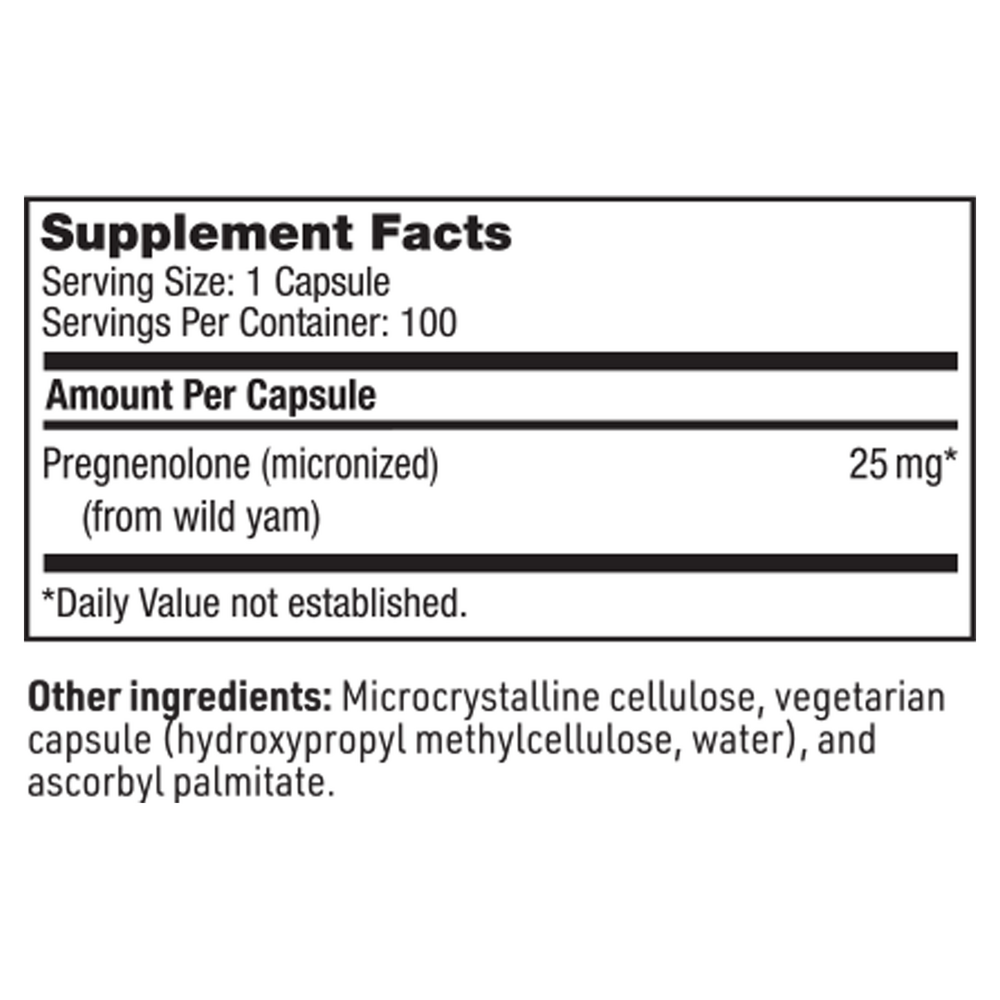 Pregnenolone 25mg