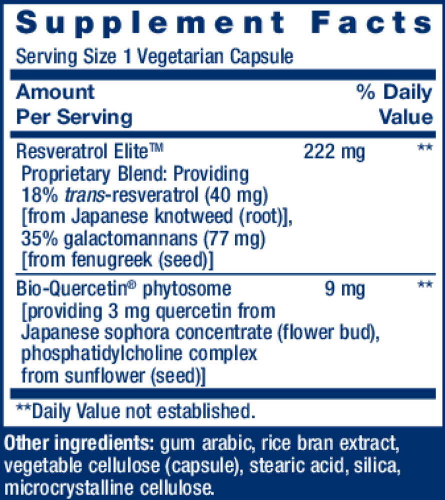 Optimized Resveratrol Elite™