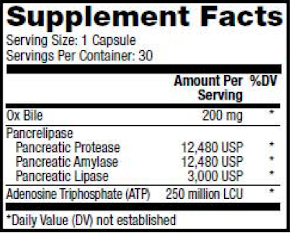 Gallbladder support