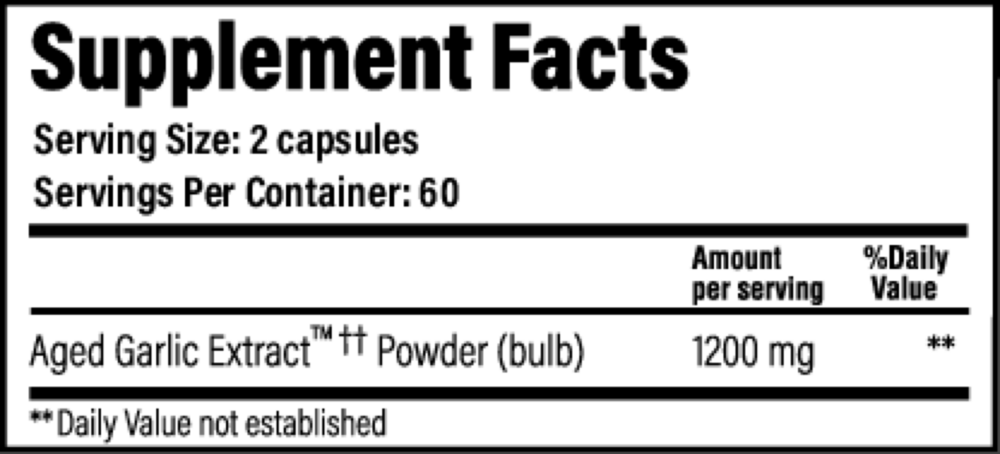 Kyolic Aged Garlic Extract Formula 200 - Cardiovascular & Immune, Reserve