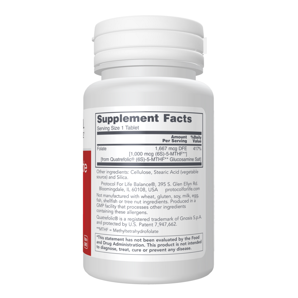 5-Methyl Folate 1,000mcg