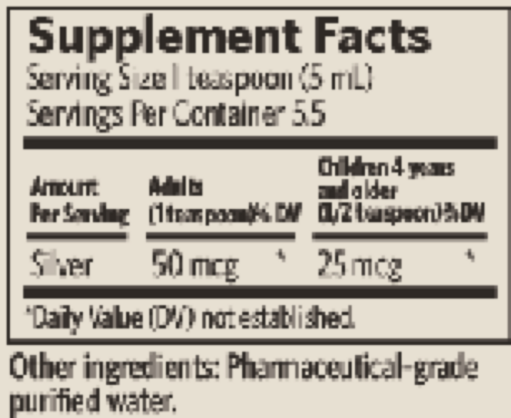 Bio-Active Silver Hydrosol Immune Screw Top