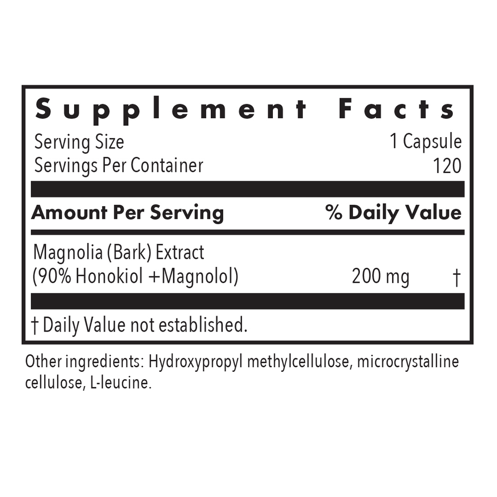 Magnolia Extract Honokiol + Magnolol 90%