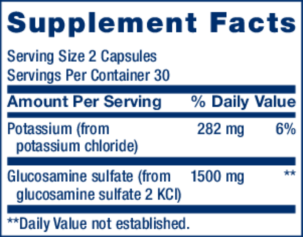 Glucosamine Sulfate 750mg