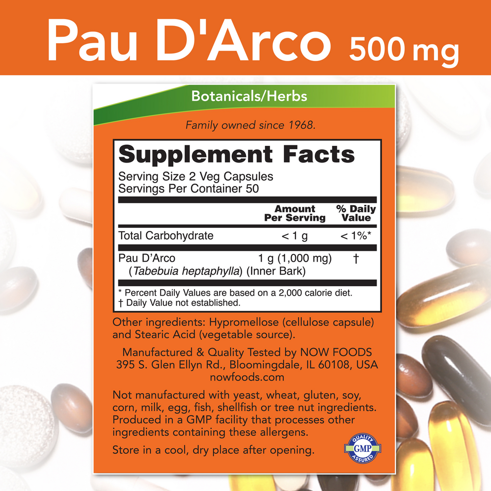 Pau D'Arco 500mg