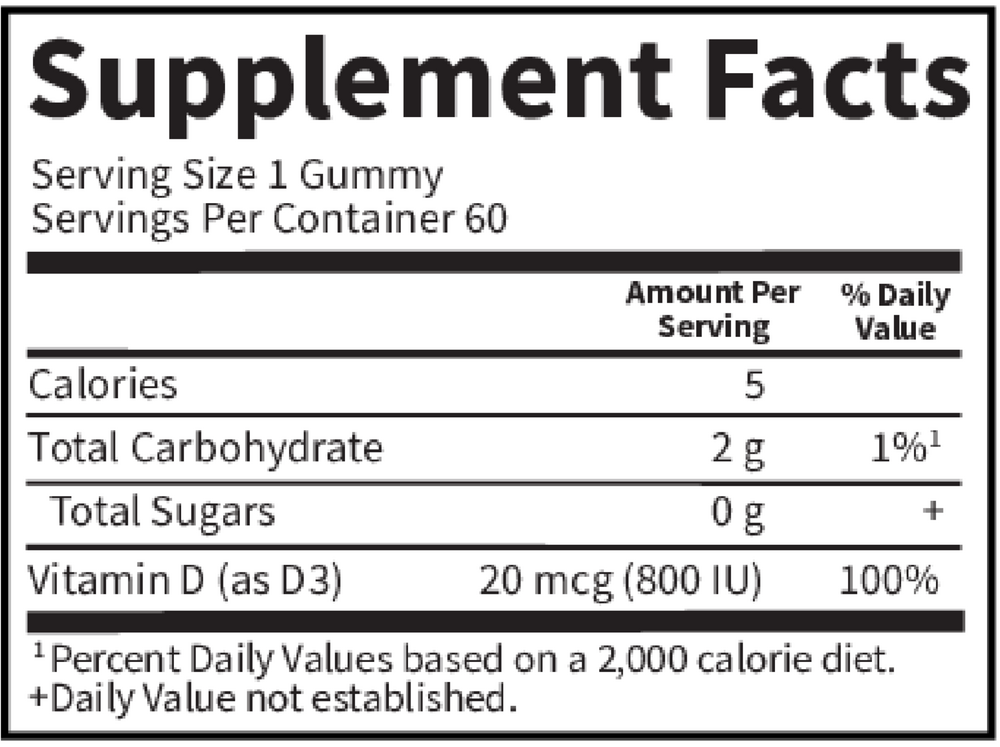 Kids Vitamin D3 Gummies