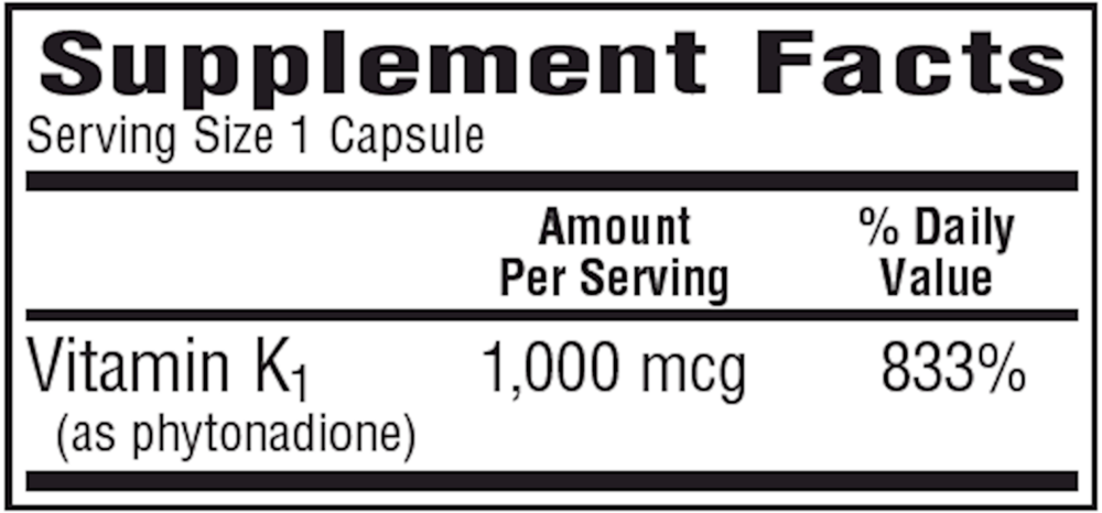 K1-1000 (Vitamin K1)